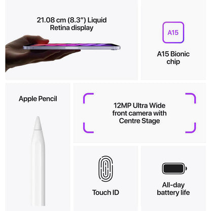 Apple Ipad Mini 6th Gen 8.3 Inch With Wi-fi