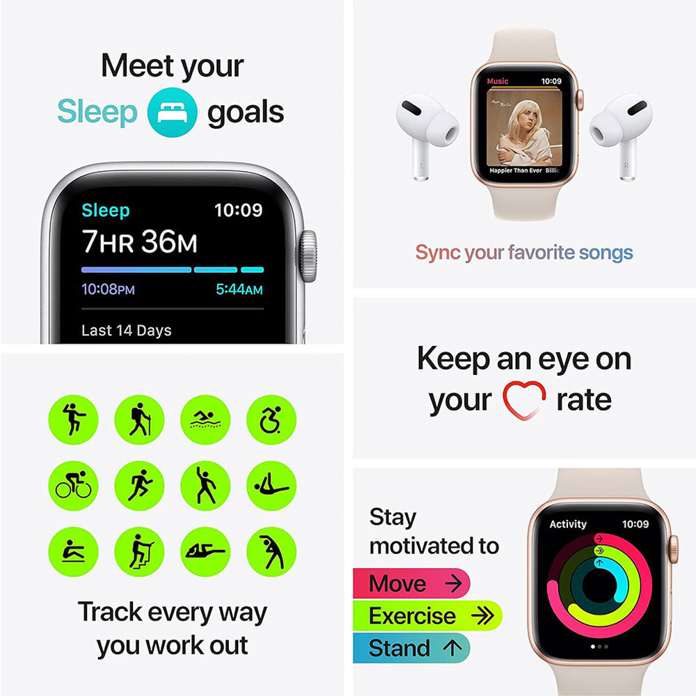 Watch Apple SE 44mm GPS+Cellular Gold