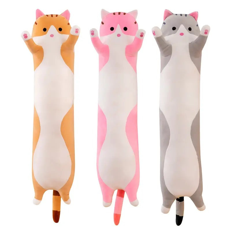 Snuggly Long Cat Cushion Pal