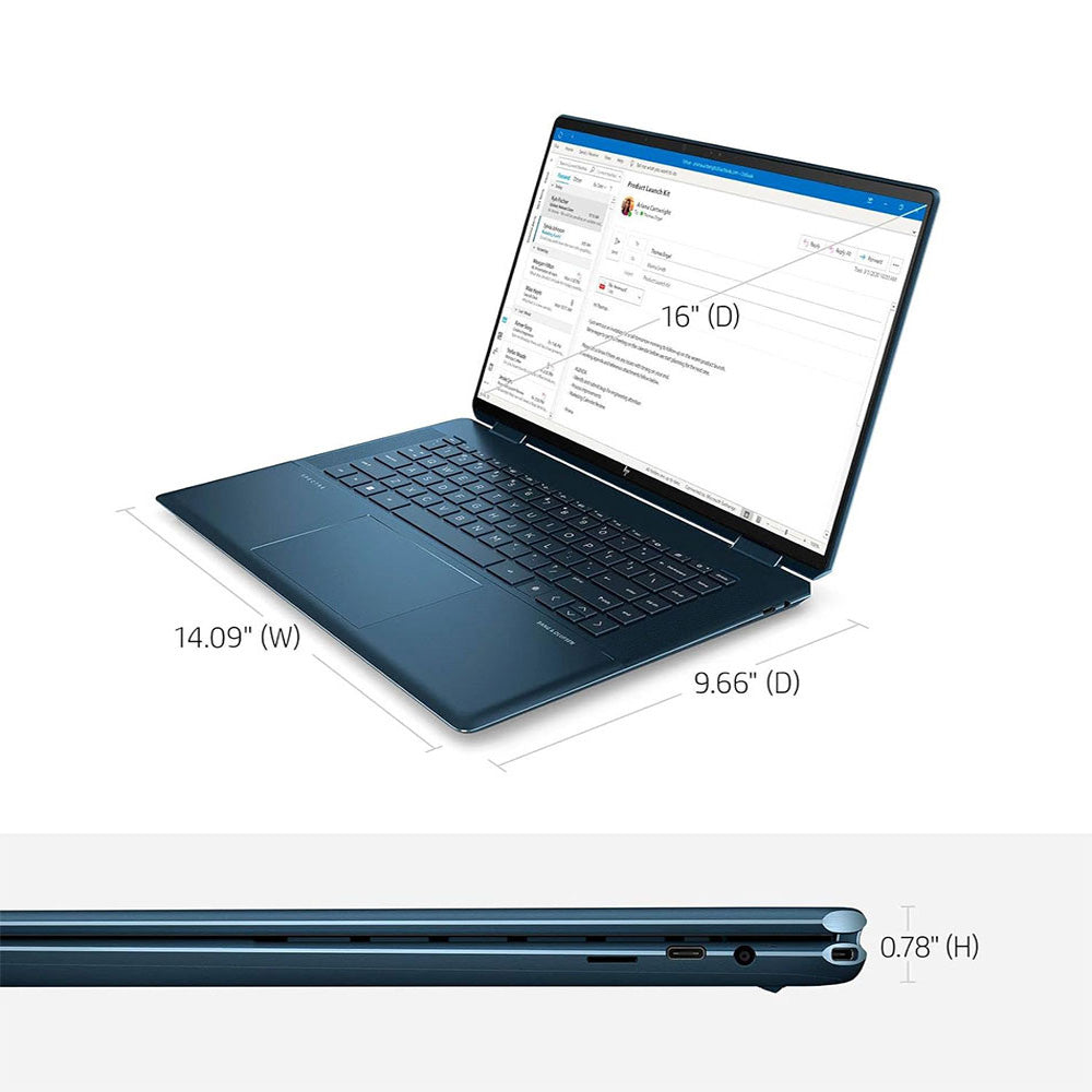 HP Spectre x360 2-in-1 Laptop 16-f1008TX Black
