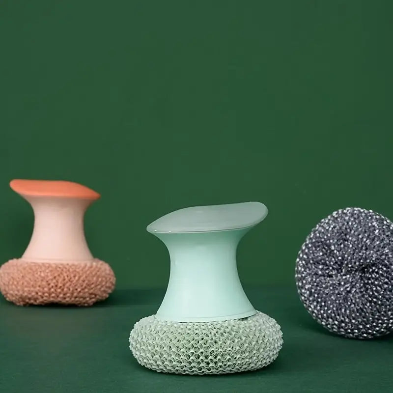 Easy-Detach Kitchen Scrub Brush