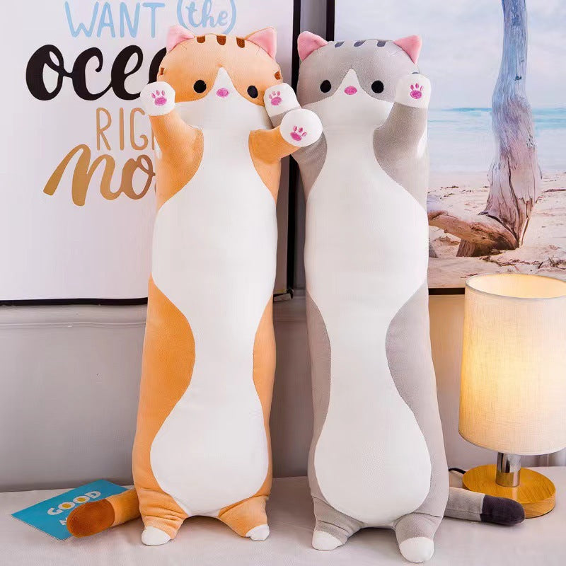 Snuggly Long Cat Cushion Pal