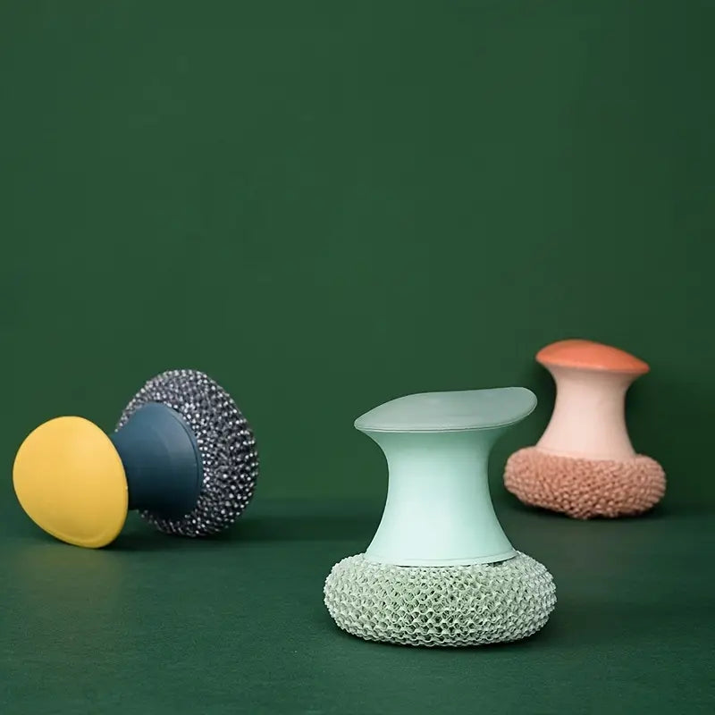 Easy-Detach Kitchen Scrub Brush