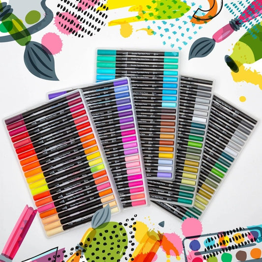 Creative Colors Dual-Tip Markers 24 Set