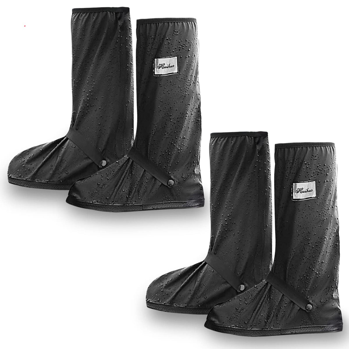 EcoGuard Waterproof Shoe Protectors - Dual Pack