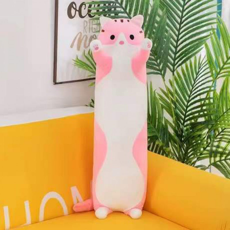 Snuggly Long Cat Cushion Pal